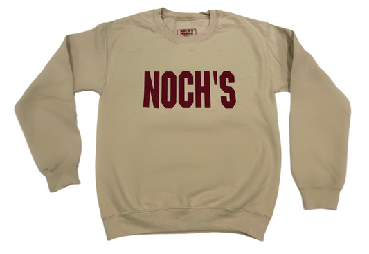 Sand & Maroon Sweatshirt