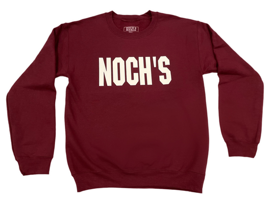 Maroon & White Sweatshirt