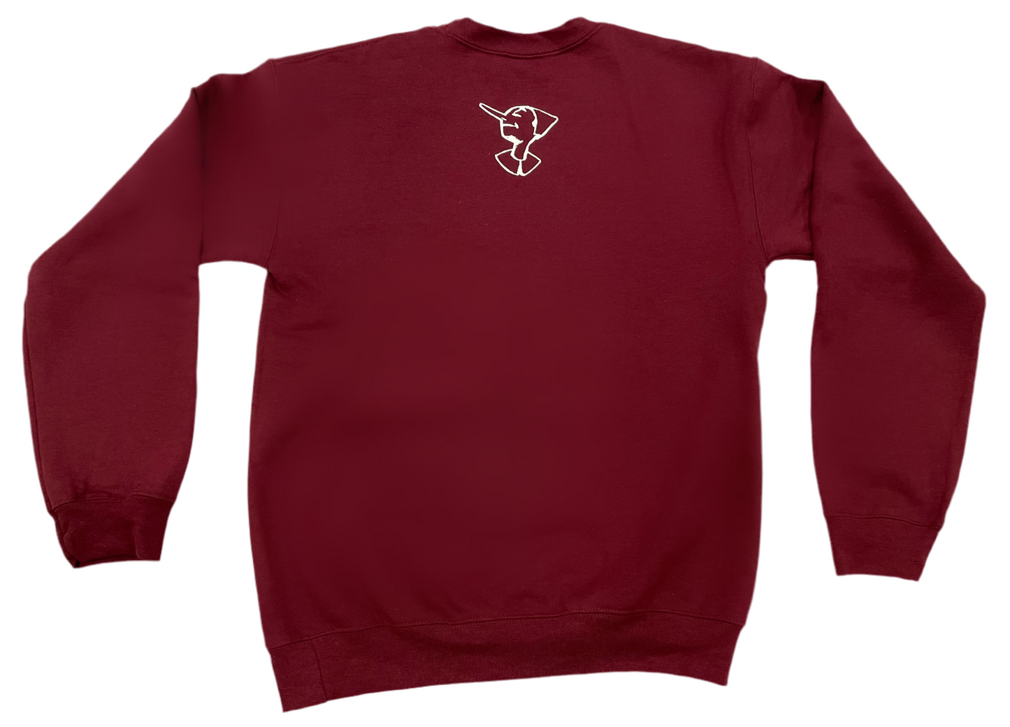 Maroon & White Sweatshirt